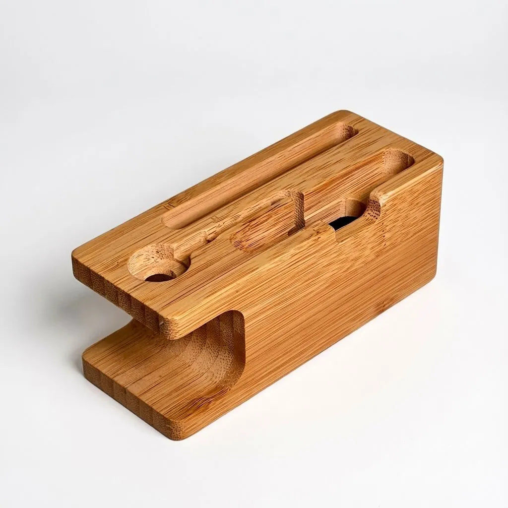 Natural Bamboo Charging Dock